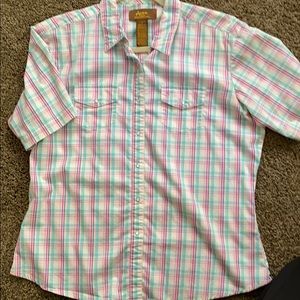 Women’s Western Pearl Snap Short Sleeve